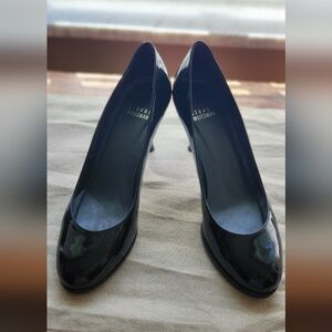 Stuart Weitzman Black Heels Sleek Design
